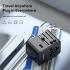 Mcdodo CP-3270 MDD G5 Series 45W 3 USB-C + 2 USB-A Universal Travel Power Adapter Charger with USB-C to USB-C Cable - Black